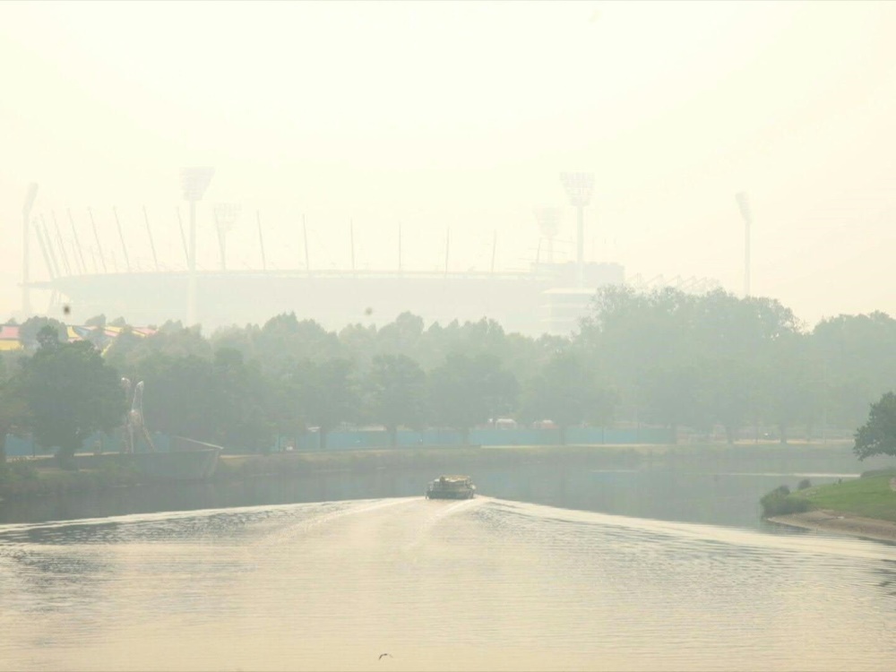 Schlechte Luft in Melbourne