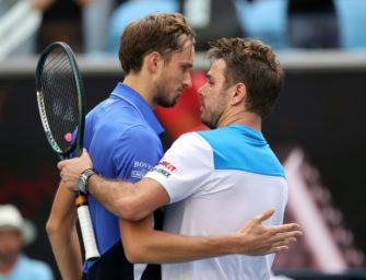 „Ein wunderbares Match“: Wawrinka besiegt Medvedev