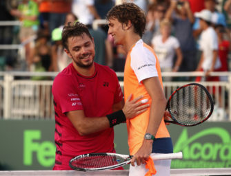 Zverev gegen Wawrinka: Viertelfinale ohne Favorit