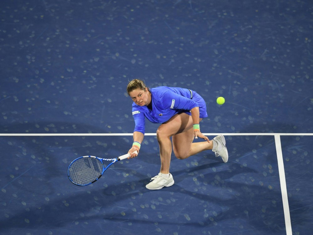 Kim Clijsters hielt zeitweise gut mit