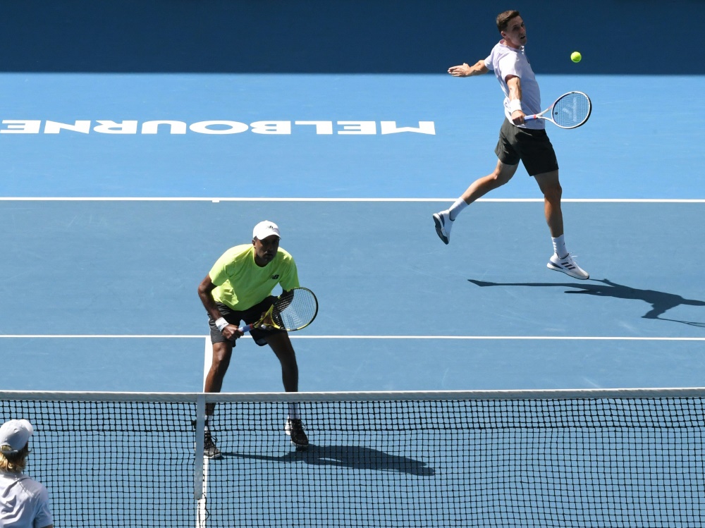 Salisbury (r.) und Ram holten ihren ersten Grand-Slam-Titel