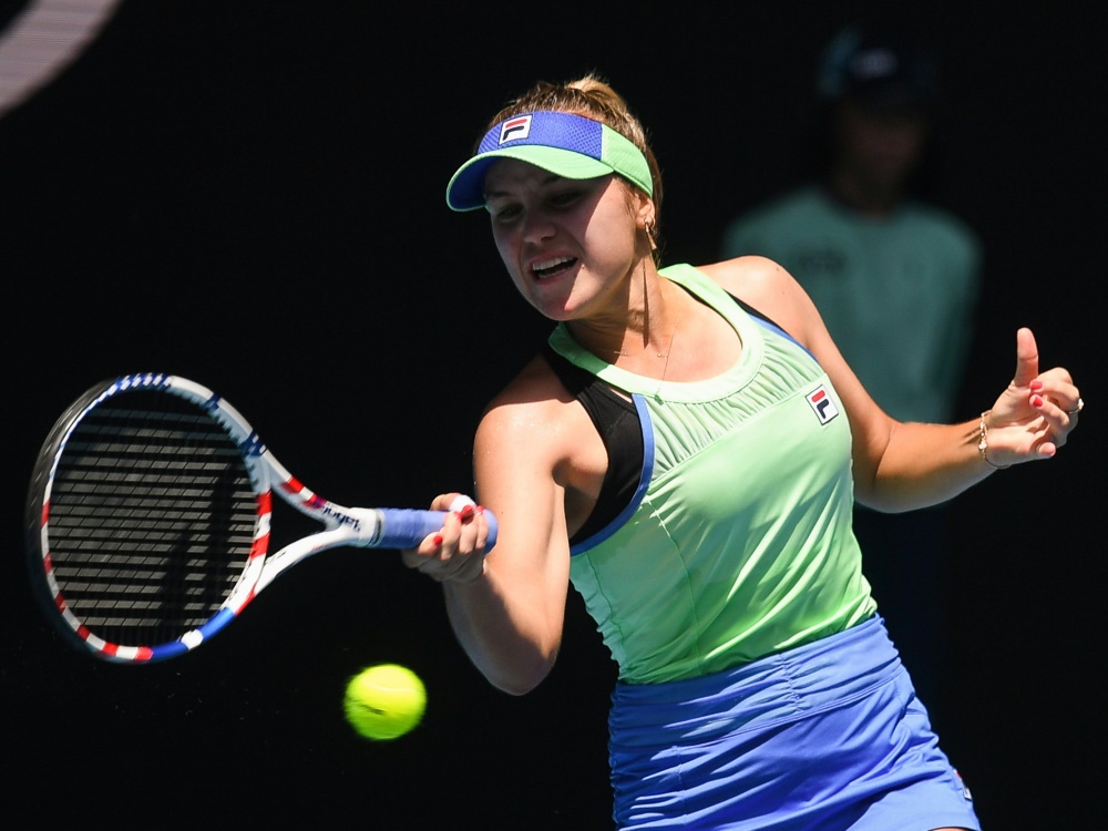 Sofia Kenin hat ihren ersten Grand-Slam-Titel gewonnen