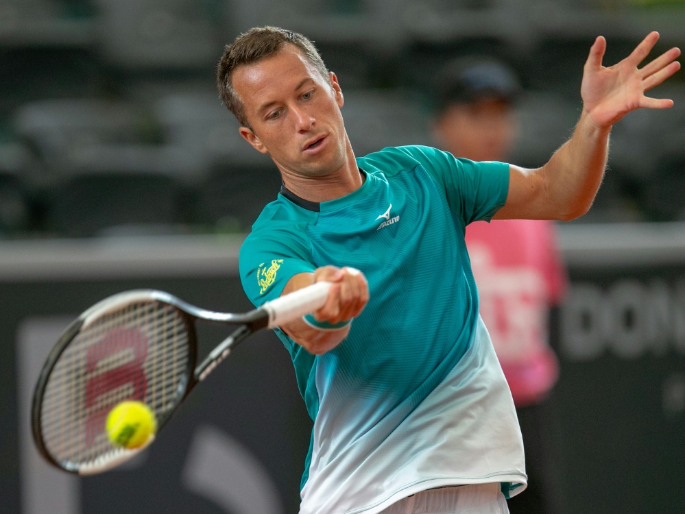 Mit Mühe in die nächste Runde: Philipp Kohlschreiber