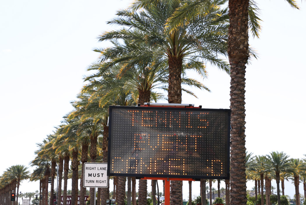 BNP Paribas Open Canceled Due To Coronavirus Outbreak