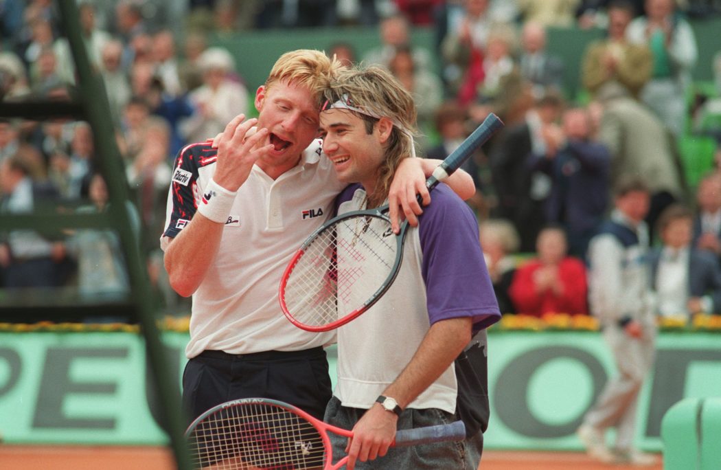 Boris Becker, Andre Agassi
