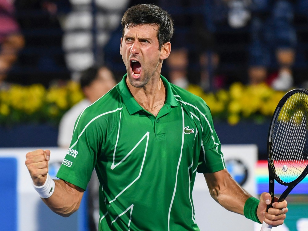 Novak Djokovic ist noch nicht satt
