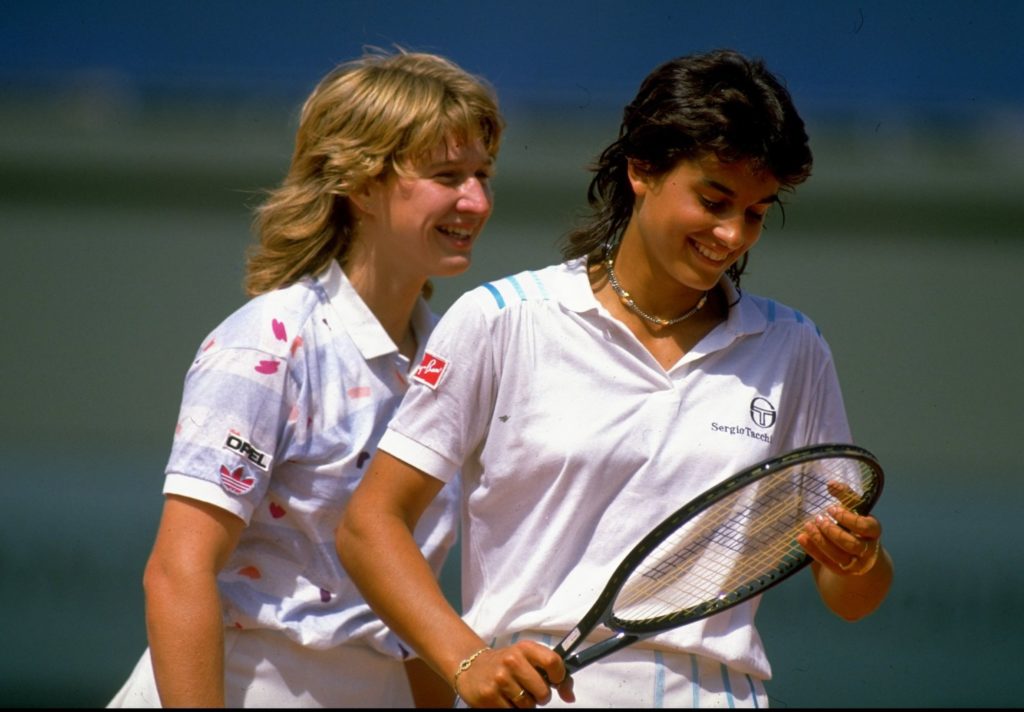 Gabriela Sabatini, Steffi Graf