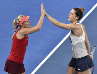 Angelique Kerber, Andrea Petkovic und der kackende Vogel