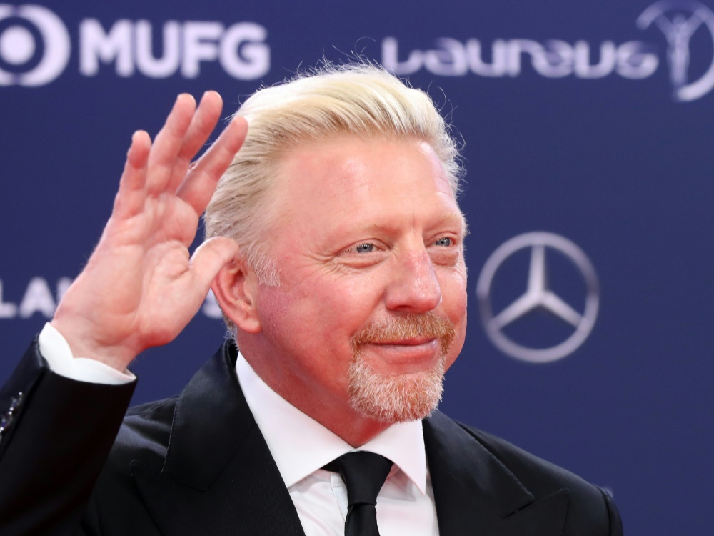 Becker gewann im Alter von 17 Jahren in Wimbledon