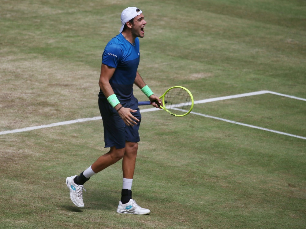Matteo Berrettini ist ins Finale von Berlin eingezogen