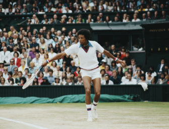 Als Arthur Ashe in Wimbledon Geschichte schrieb