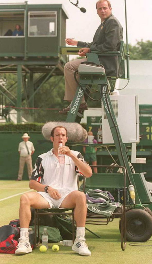 Jeff Tarango, Bruno Rebeuh – Wimbledon 1995