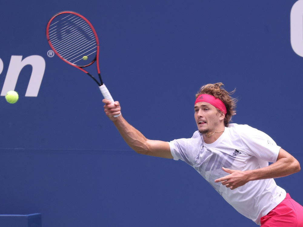 Alexander Zverev gewinnt sein Match gegen Kevin Anderson