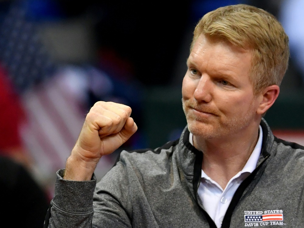 War zuletzt Davis-Cup-Kapitän der USA: Jim Courier