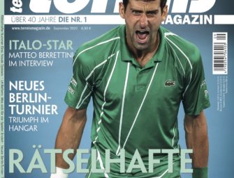 tennis MAGAZIN 9/2020 – Rätselhafte Nummer Eins