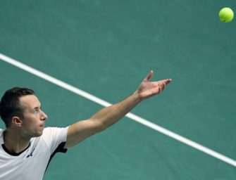 Kohlschreiber spielt am Hamburger Rothenbaum