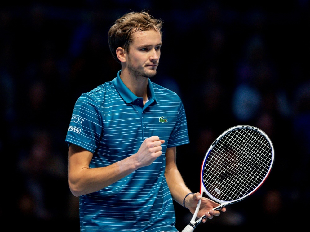 Daniil Medwedew erreicht das Achtelfinale der US-Open