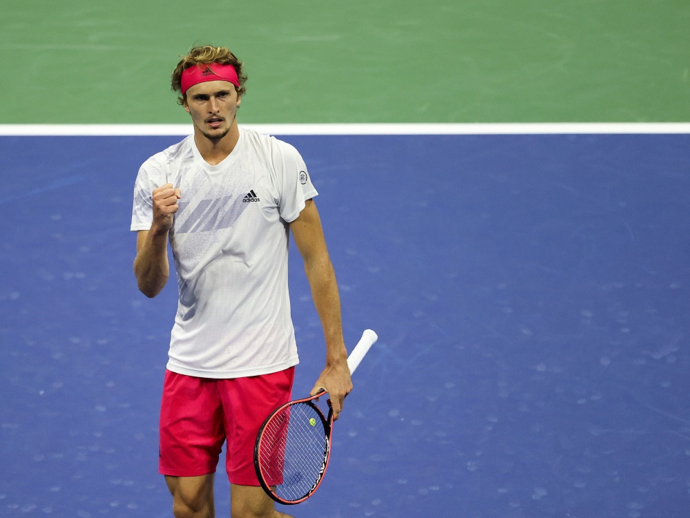 Alexander Zverev bedankt sich