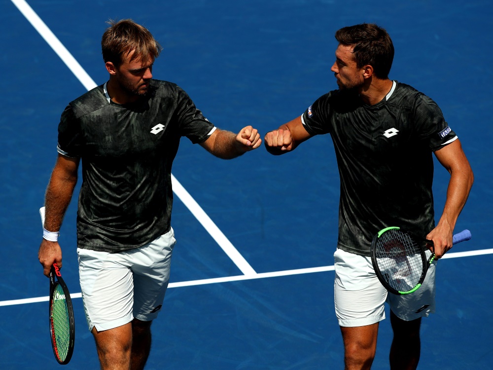Krawietz/Mies mit siegreichem Auftakt bei den US-Open