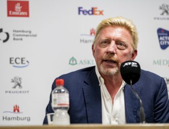 Boris-Becker-Mania am Hamburger Rothenbaum