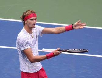 Zverev bei den US Open in der dritten Runde