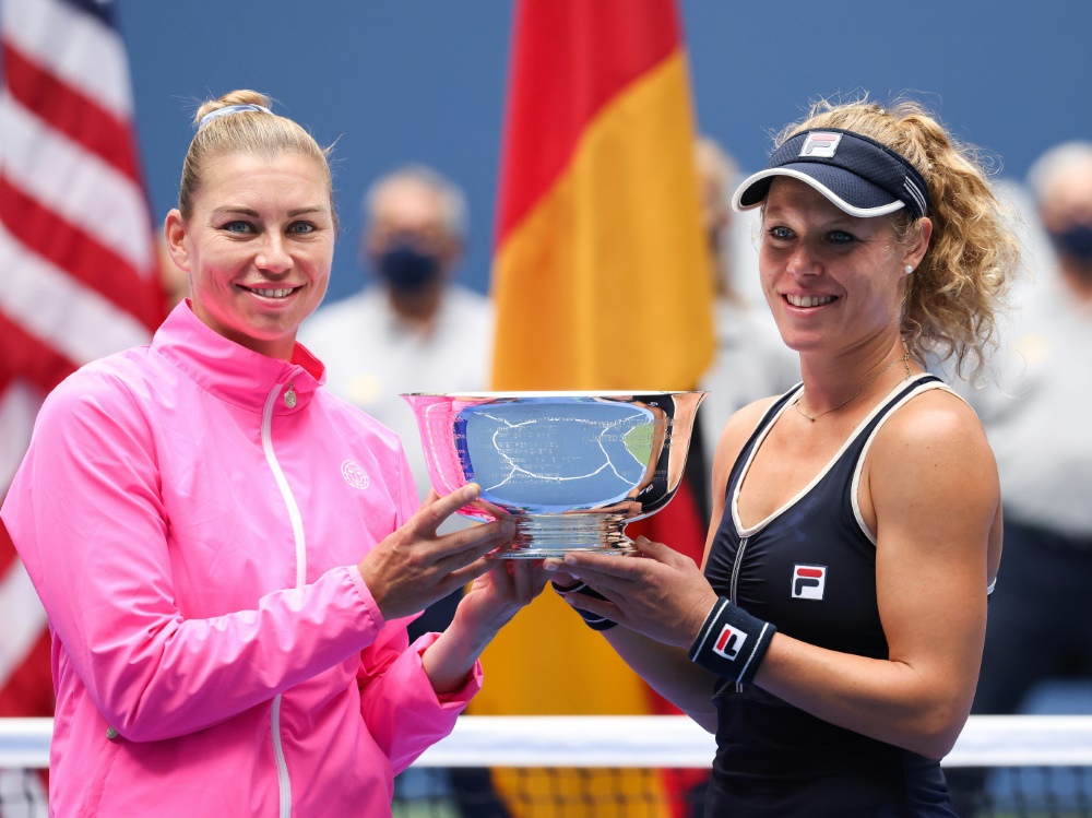 (v.r.) Siegemund und Swonarewa starten in Paris