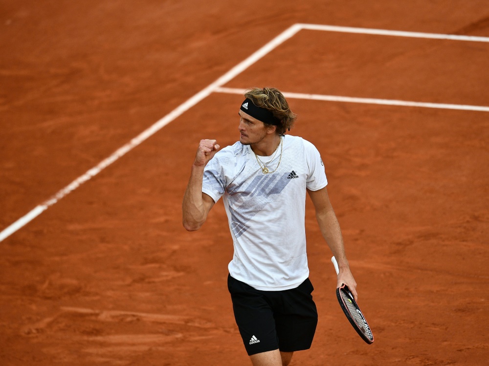 Alexander Zverev erreicht das Achtelfinale in Paris