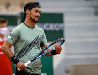 Italiener Fognini positiv auf das Coronavirus getestet