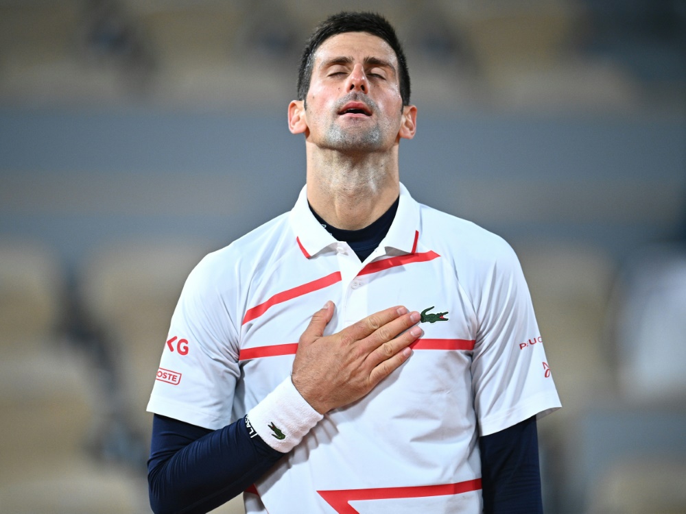 Novak Djokovic erreicht das Halbfinale der French Open