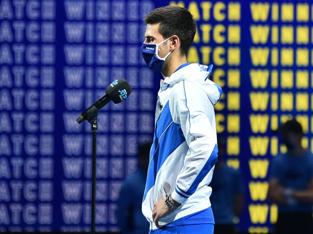 Für Strafen: Novak Djokovic