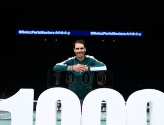 Rafael Nadal feiert 1000. Sieg