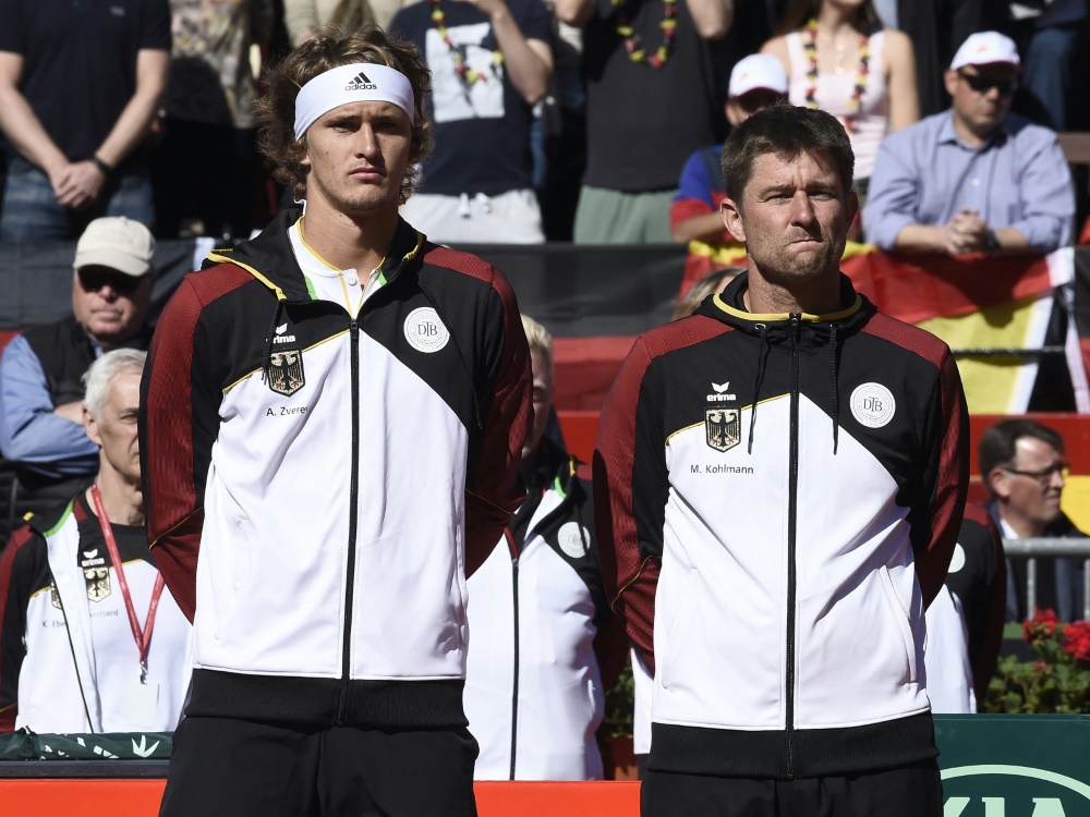 Michael Kohlmann (r.) sieht Weiterentwicklung bei Zverev