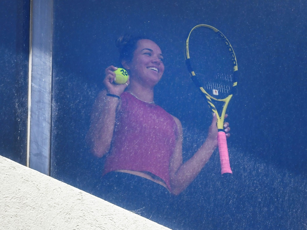 Tennis-Profis in Melbourne weiter im Hotelzimmer