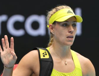 K.o. für Kerber in Runde eins der Australian Open