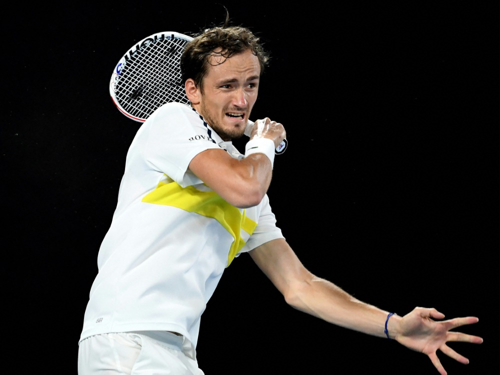 Daniil Medwedew steht im Finale