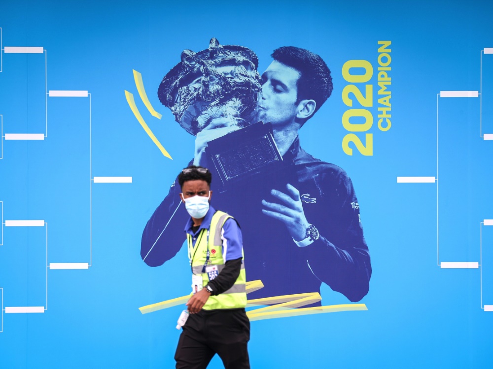 Coronafall vor den Australian Open