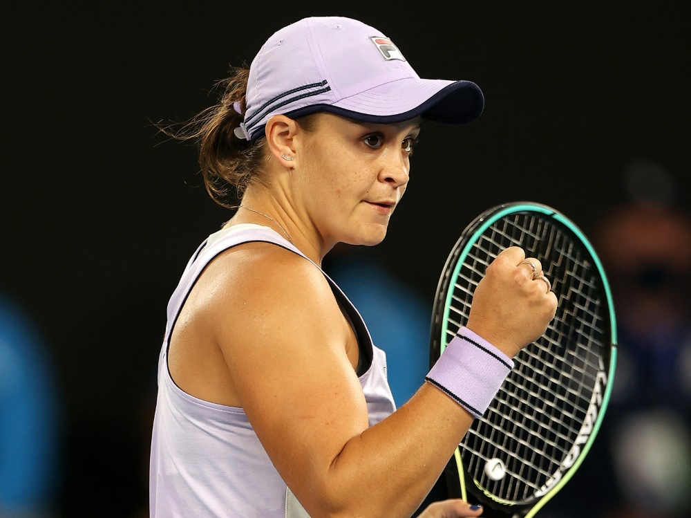 Ashleigh Barty weiter ohne Satzverlust