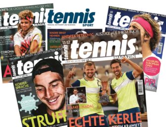 Das tennis MAGAZIN Care-Paket: Lesen gegen Lockdown-Langeweile!