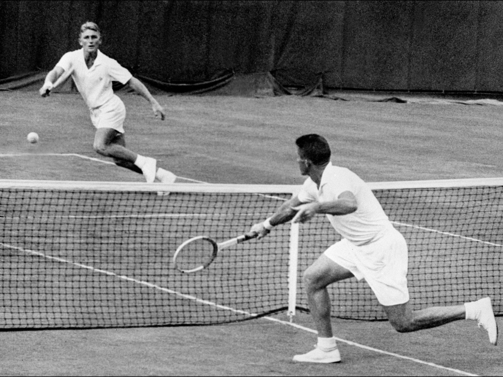 Tony Trabert (r.) starb im Alter von 90 Jahren