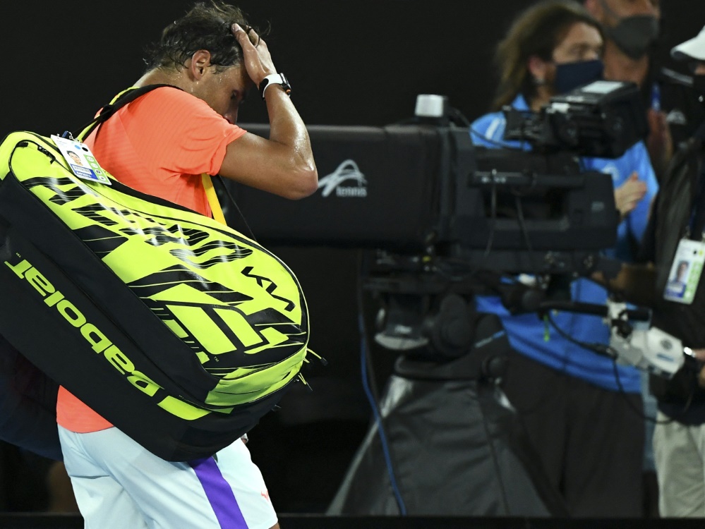 Nadal bei seinem bislang letzten Match vor drei Wochen