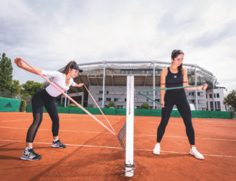 Fit auf dem Tennisplatz: Aufwärmen mit den Profis