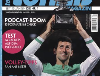 tennis MAGAZIN 4/2021: Novak Djokovic – Champion auf Rekordjagd