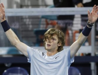 Miami: Rublew schlägt Korda – Barty und Andreescu im Finale