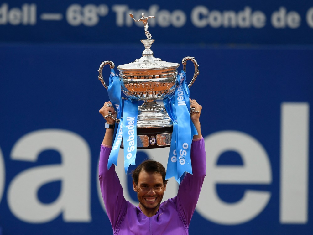 87. Titelgewinn: Rafael Nadal feiert auch in Barcelona