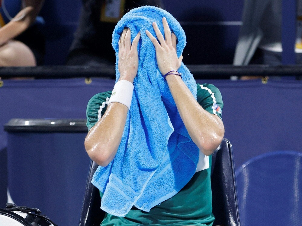 Vorjahressieger Medwedew schied im Viertelfinale aus