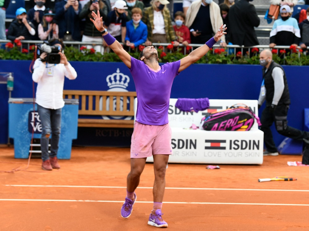 Rafael Nadal siegt in Barcelona auf Sand