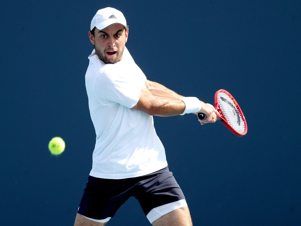 Aslan Karazew ist beim Sandplatzturnier in München dabei