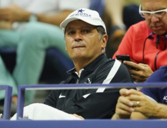 Toni Nadal coacht Auger-Aliassime