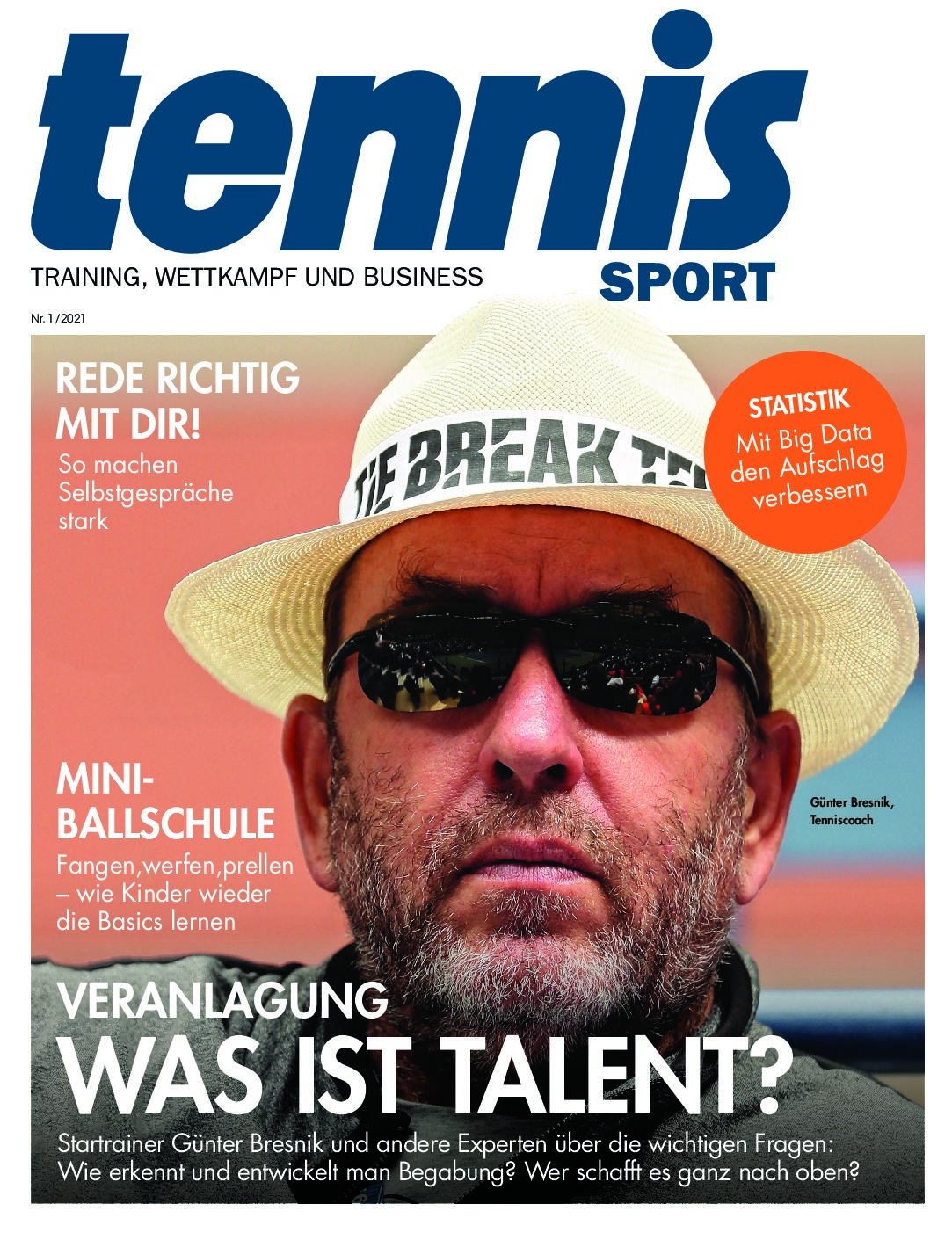 tennisSPORT 1/2021: Was ist Talent?