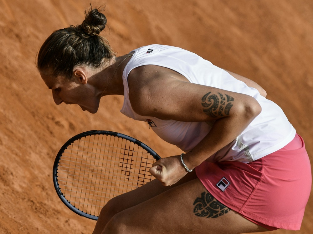 Hat gegen Petra Martic gewonnen: Karolina Pliskova